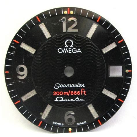 omega square dial watches|omega replacement dial.